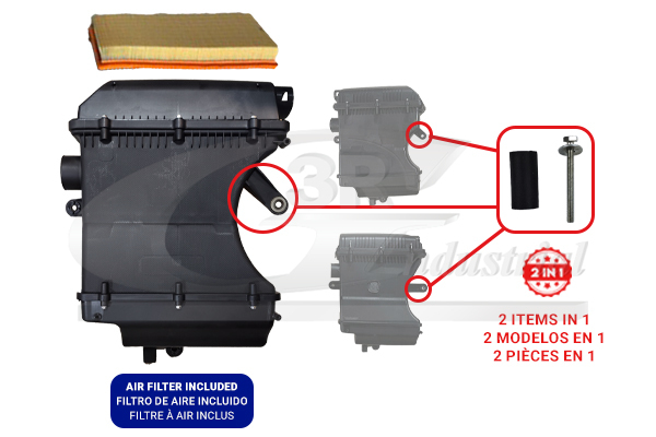 3RG Motorafdækning 75900 for FIAT LANCIA