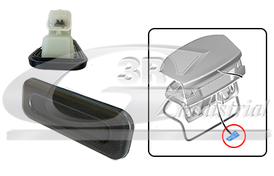 3RG Dørlås 84245 Bagagerum for PEUGEOT
