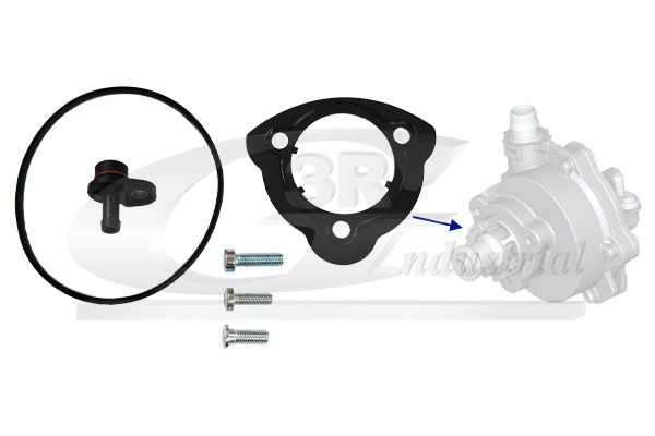 3RG Reperationssæt, vacuumpumpe (bremsesystem) 74103 for BMW