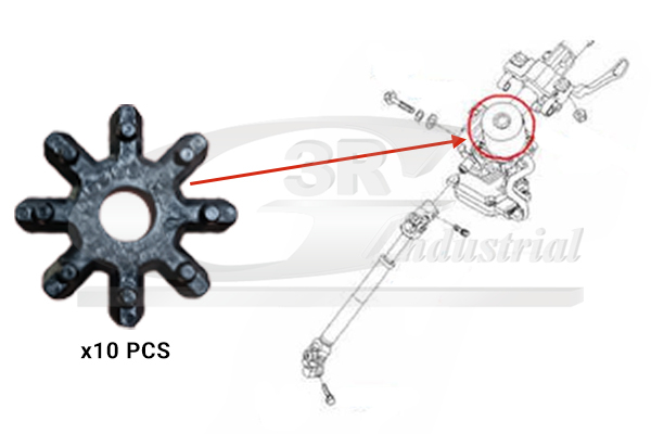 3RG Flange, ratstamme 24800 for HYUNDAI KIA