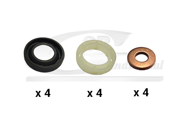3RG Pakningssæt, indsprøjtningsdyse 84224 for PEUGEOT DS FORD LANCIA FIAT MINI