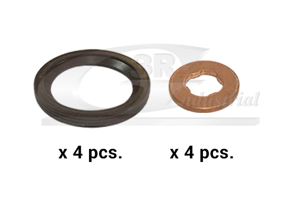 3RG Pakningssæt, indsprøjtningsdyse 81907 for PEUGEOT DS ALFA ROMEO VAUXHALL FORD DAF SAAB IRISBUS VOLVO CHEVROLET LANCIA OPEL CITROËN KIA MINI CHRYS