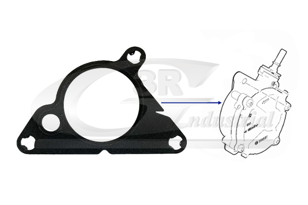 3RG Pakning, vakuumpumpe 74213 for OPEL PEUGEOT