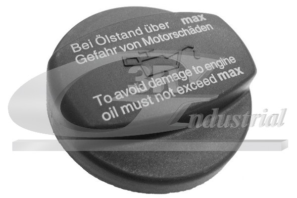3RG Låg, oliepåfyldningsstuds 80510 for MERCEDES-BENZ CHRYSLER SMART VW