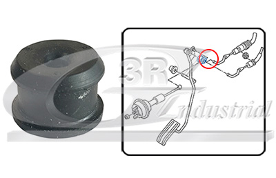 3RG Gearmuffe, manuelt gear 24750 for VW