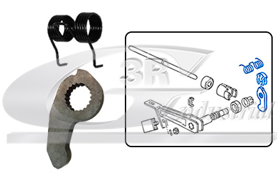 3RG Rep.sæt, gearstang 22708 for VW