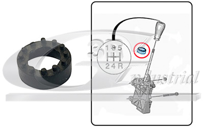 3RG Bøsning, gearstang 24254 for PEUGEOT
