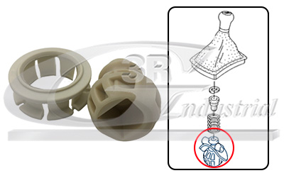3RG Rep.sæt, gearstang 26756 for VW