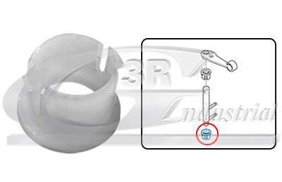 3RG Udrykkergaffel, kobling 22211 for PEUGEOT