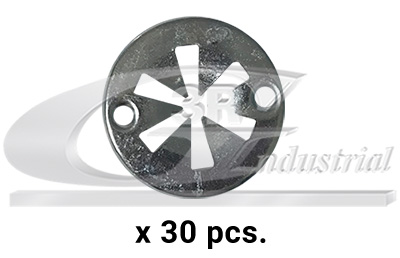 3RG Clips, side-/beskyttelseslister 81777 for FORD VW