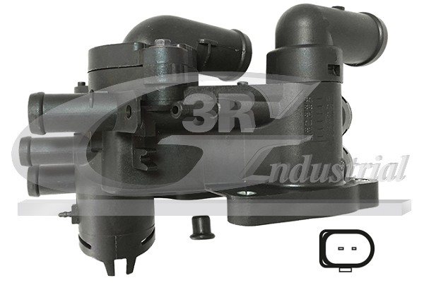 3RG Kølevæskeflange 82776 for VW