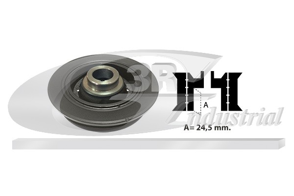 3RG Remskive, krumtapaksel 10402 for OPEL