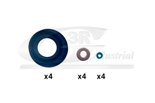 3RG Rep.sæt, indsprøjtningsdyse 87204 for DS LAND ROVER PEUGEOT FIAT MITSUBISHI