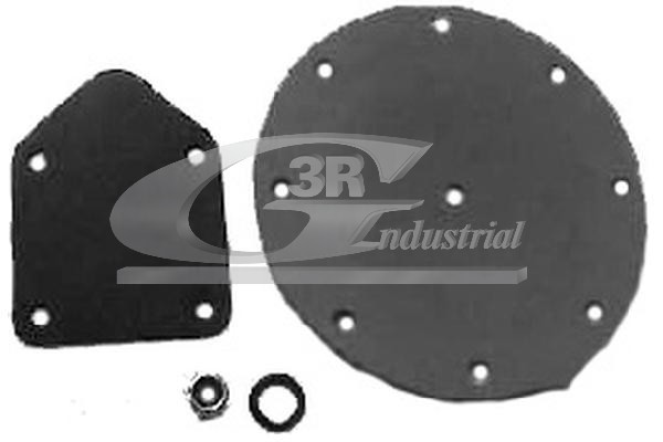 3RG Membran, undertrykspumpe 80003 for VAG VW