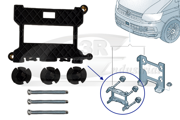 3RG Bøjle, fartkontrol 85779 for AUDI SKODA SEAT