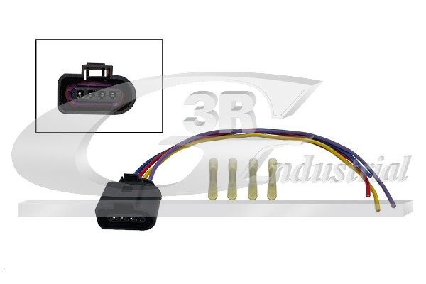 3RG Kabelreparationssæt, indsugningsmanifold tryksensor 30703 for FORD VW
