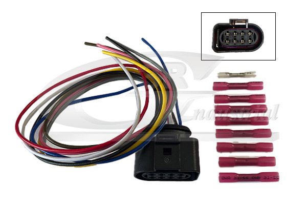3RG Kabelreparationssæt, hovedlygte 30724 for VW