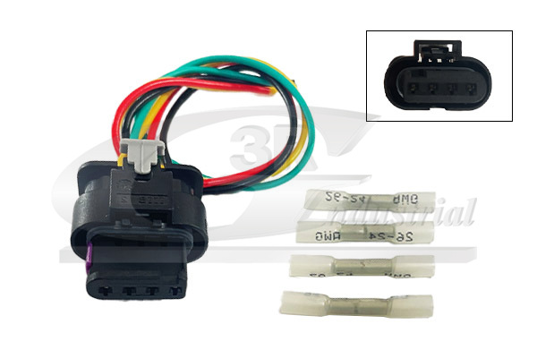 3RG Kabelreparationssæt, central elektronik 30759 for SKODA