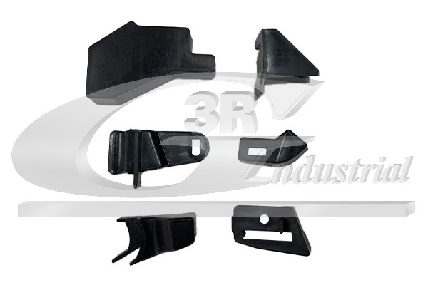3RG Reparationssæt, hovedlygter (holder) 77806 højre for NISSAN