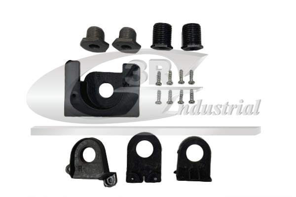 3RG Reparationssæt, hovedlygter (holder) 77722 højre for VW