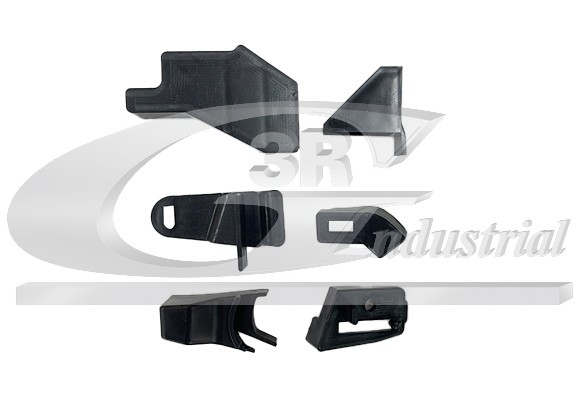 3RG Reparationssæt, hovedlygter (holder) 77807 venstre for NISSAN