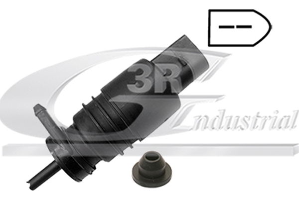 3RG Vandpumpe, rudevisker/vasker 88109 foran for BMW SMART VW MERCEDES-BENZ