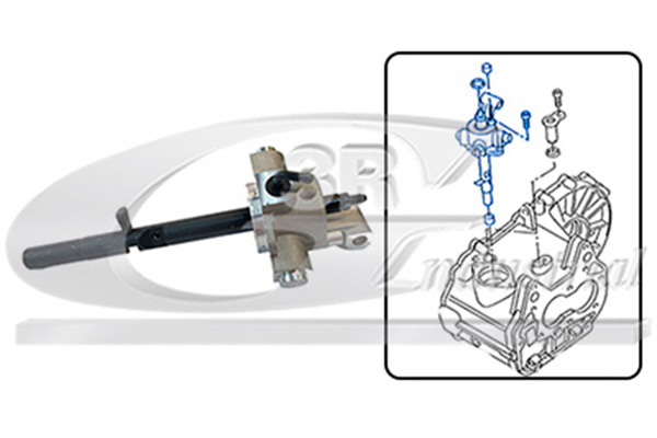 3RG Gearstang 23741 for VW