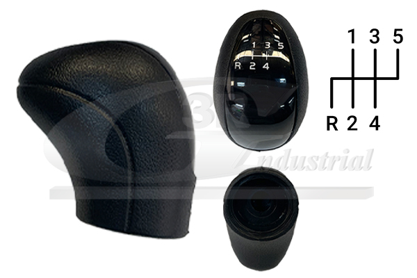 3RG Gearknop 25515 for MERCEDES-BENZ