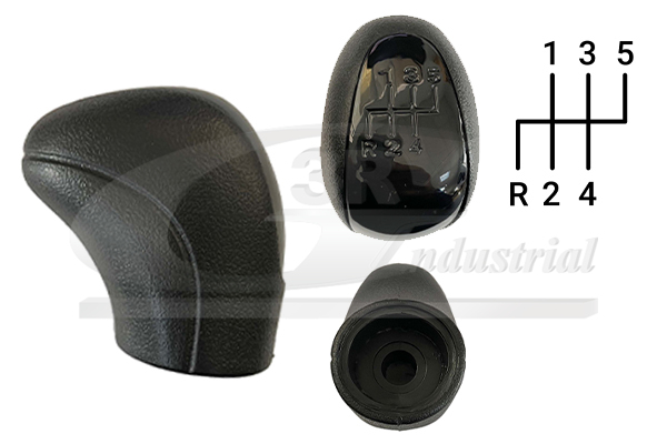 3RG Gearknop 25521 for MERCEDES-BENZ VW