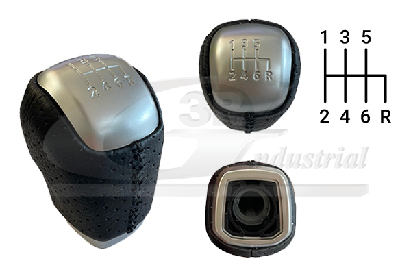 3RG Gearknop 25826 for LAND ROVER