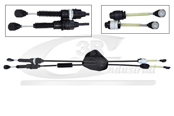 3RG Kabel, manuel gearkasse 20605 for RENAULT