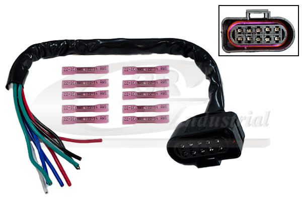 3RG Kabelreparationssæt, hovedlygte 37738 for VW