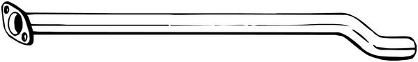 BOSAL Udstødningsrør 800-181 for FORD