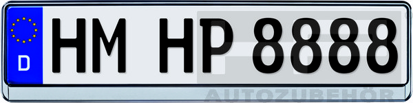 Nummerpladeholder, PRISBASKER