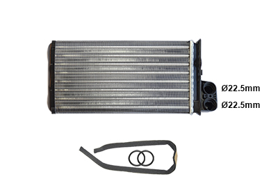 VAN WEZEL Varmeelement, kabinevarme 40006015 for PEUGEOT CITROËN/PEUGEOT