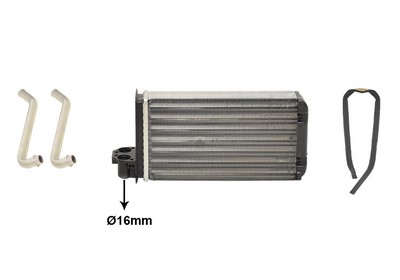 VAN WEZEL Varmeelement, kabinevarme 40006088 for PEUGEOT CITROËN/PEUGEOT