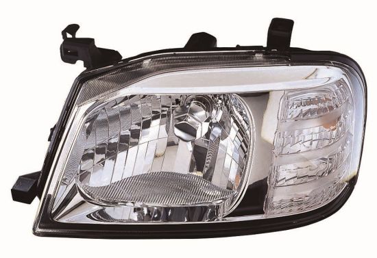 ABAKUS Forlygte 21511b6llde H4 venstre for NISSAN