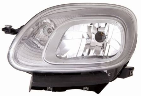 ABAKUS Forlygte 6611168lmldem H4 venstre for FIAT