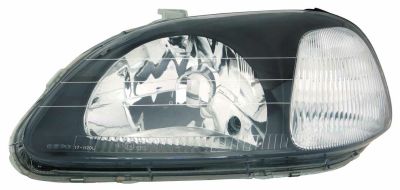 ABAKUS Forlygte 2171120llde2 H4 venstre for HONDA