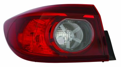 ABAKUS Baglygte 21619a1rue WY21W højre for MAZDA