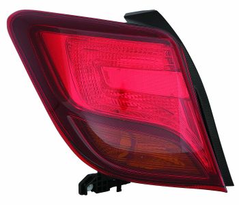 ABAKUS Baglygte 212192mlue W21/5W venstre for TOYOTA