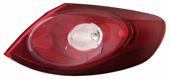 ABAKUS Baglygte 44119a4lue RY10W venstre for VW