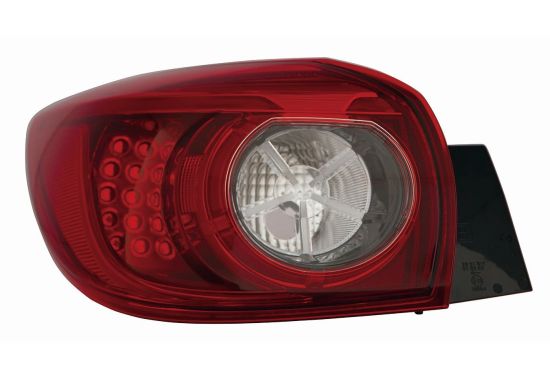 ABAKUS Baglygte 2161997lue W21W venstre for MAZDA