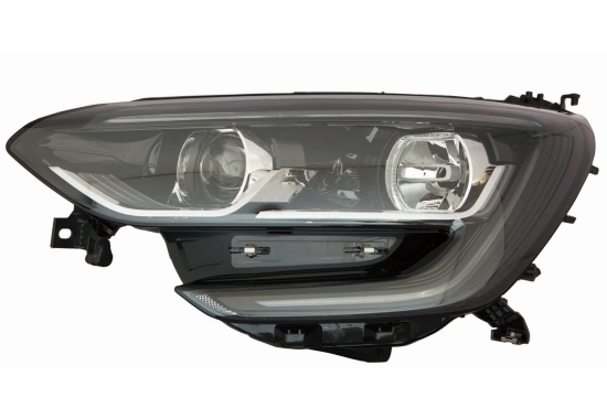 ABAKUS Forlygte 55111aelldem2 LED venstre for RENAULT