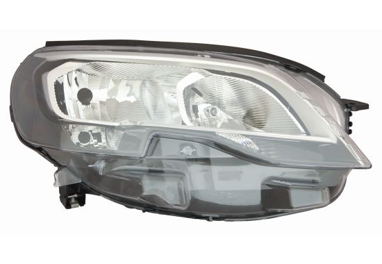 ABAKUS Forlygte 5501167rmldem2 PY21W højre for PEUGEOT