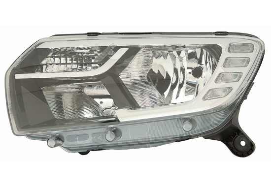 ABAKUS Forlygte 5531102rldem2 LED højre for DACIA