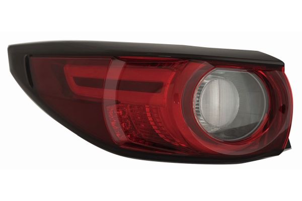 ABAKUS Baglygte 21619aklue WY21W venstre for MAZDA