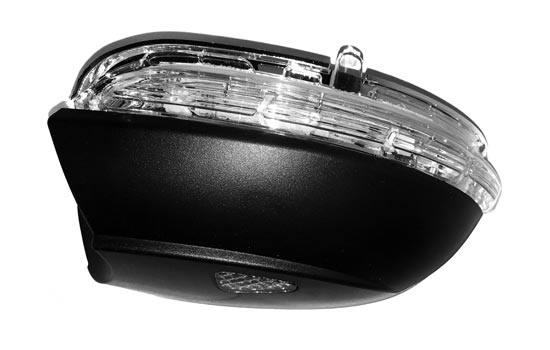 ABAKUS Blinklygte 4024s01 Sidespejl venstre side for VW