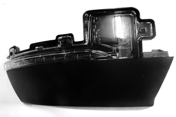 ABAKUS Blinklygte 4032s02 Sidespejl højre side for VW