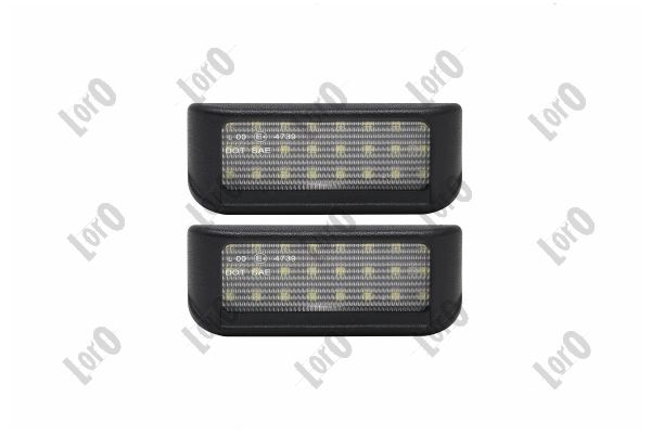 ABAKUS Nummerpladelys l382100006led LED midten for CITROËN/PEUGEOT